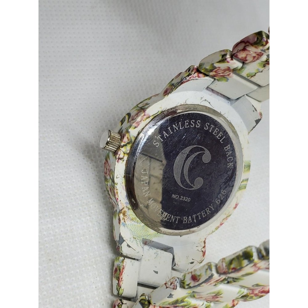 Quartz Floral Band C Japan Movement Vintage Watch - Picture 11 of 12
